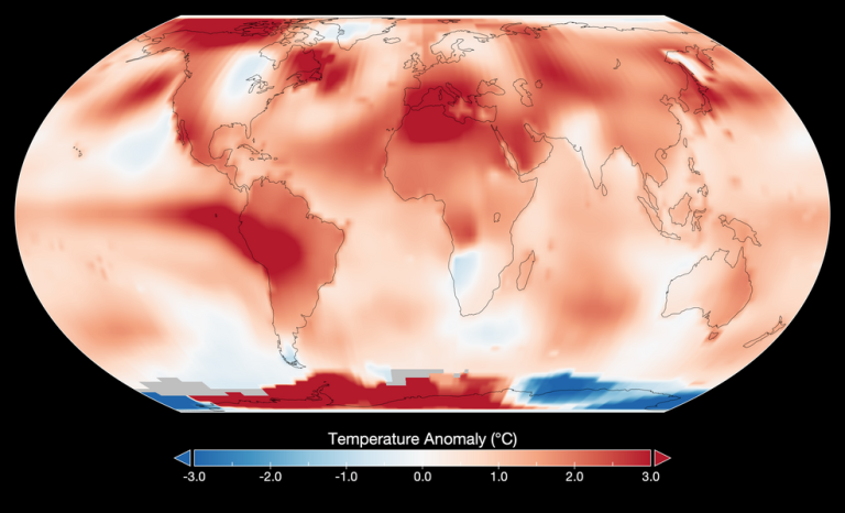 NASA Records July 2023 as Hottest Month Ever Since 1880