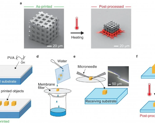 Creating 3D-printed materials that shrink more precisely
