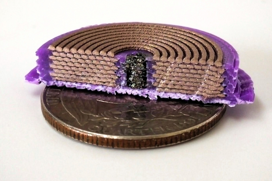 MIT engineers 3D print the electromagnets at the…