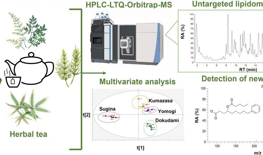 Lipids Identified in Details for the First Time in Herbal Teas