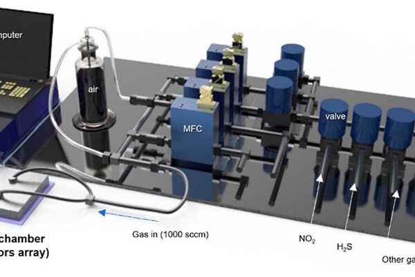 Researchers develop a detector for continuously monitoring toxic gases