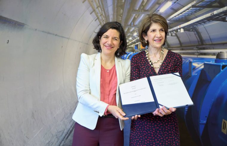 chile aggrement with cern