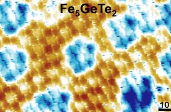 2d feromagnetic Fe5GeTe2