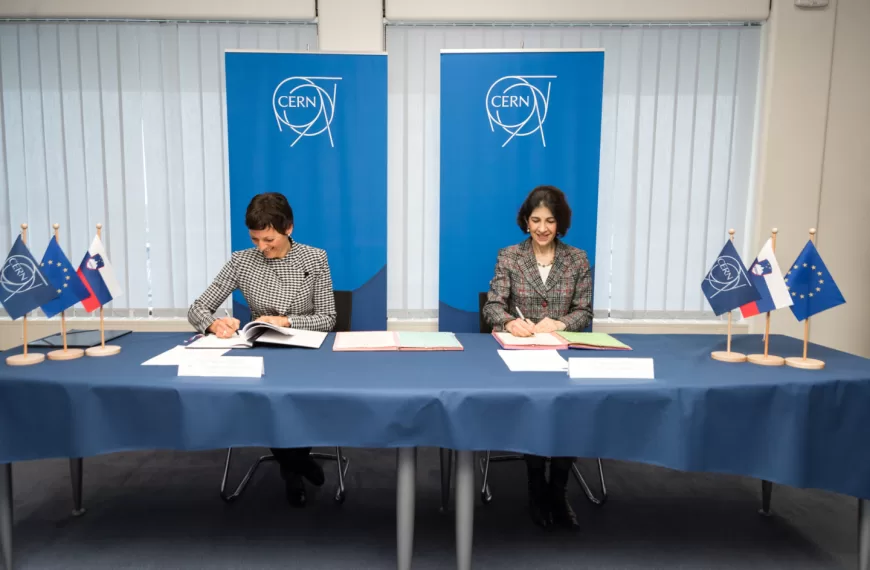 CERN Welcomes Slovenia as its 25th Member State