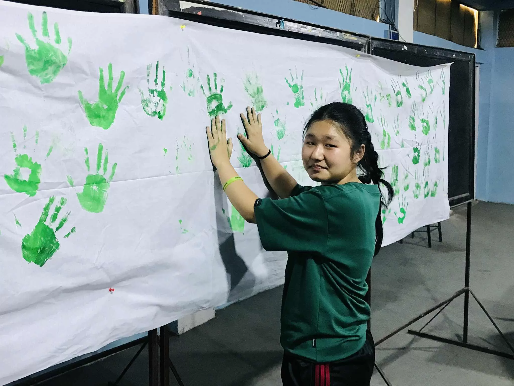 bis student palm print