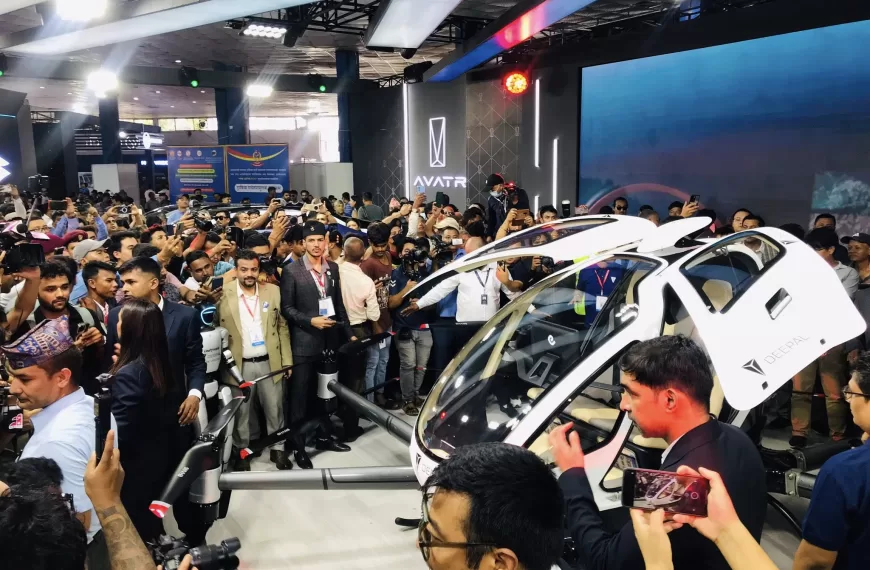 Prime Minister Unveils Nepal’s First Flying Car at NADA Auto Show 2025