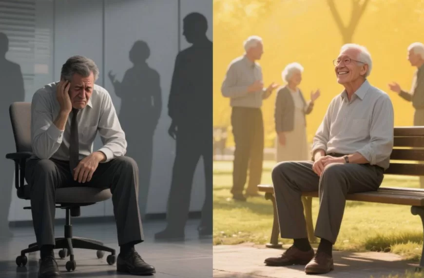 What happens when society stops expecting you to work
