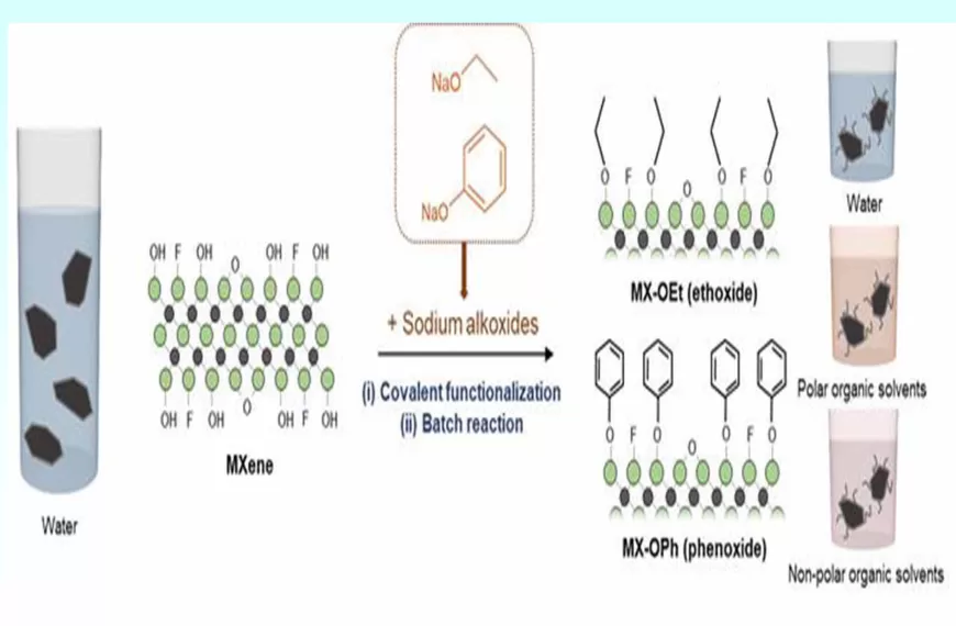 KIST develops world’s first ‘high-conductivity amphiphilic MXene’ dispersed in solvents