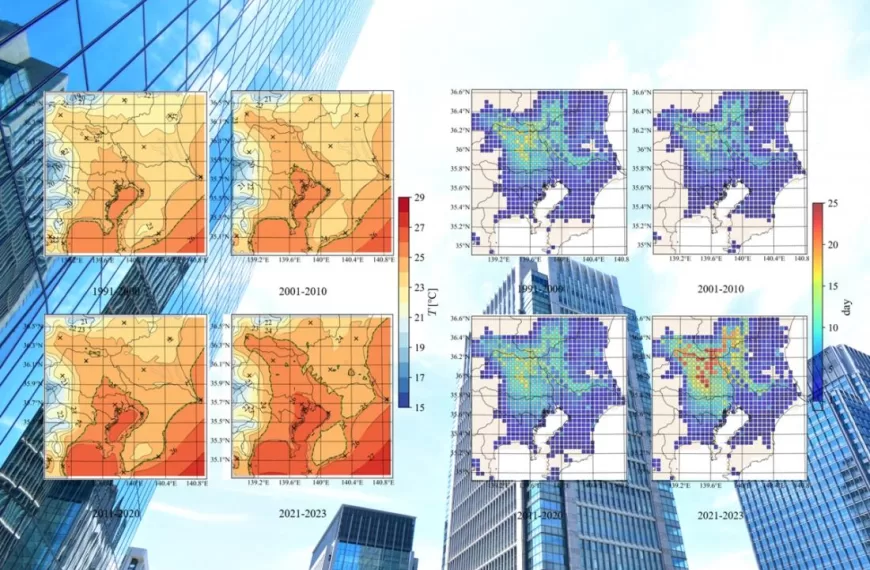 Tokyo’s Rising Heat: New Study Maps Urban Temperature Shifts with Precision