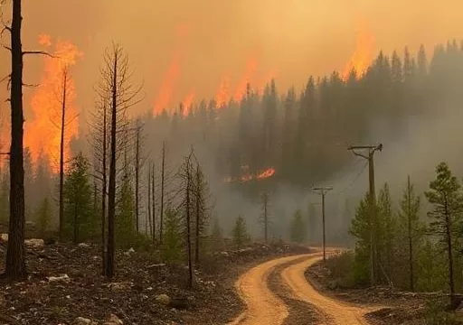 forest fire