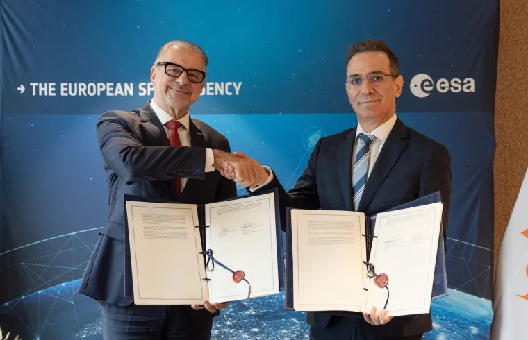 Republic of Cyprus signs Associate Agreement with ESA pillars