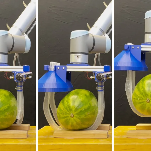 Vine-inspired robotic gripper gently lifts heavy and fragile objects