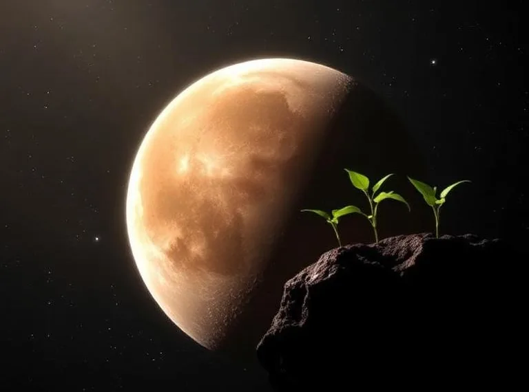 NASA-backed study explores recycling waste for farming on moon and Mars