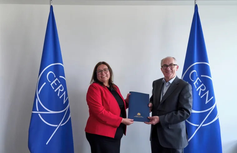 chile becomes associate member of cern