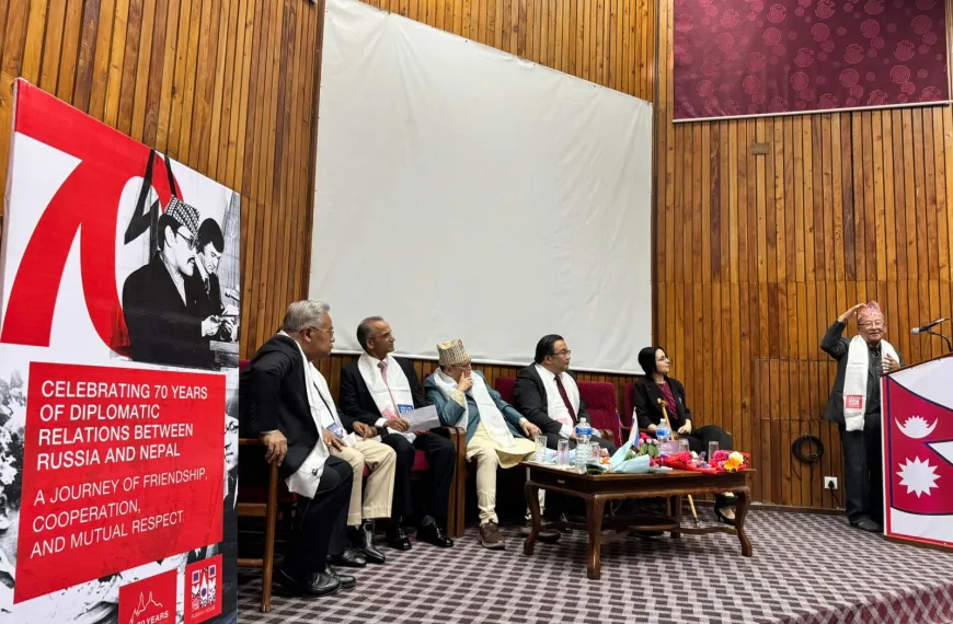 Nepal, Russia Mark 70 Years of Diplomatic Ties with Call for Stronger Cooperation