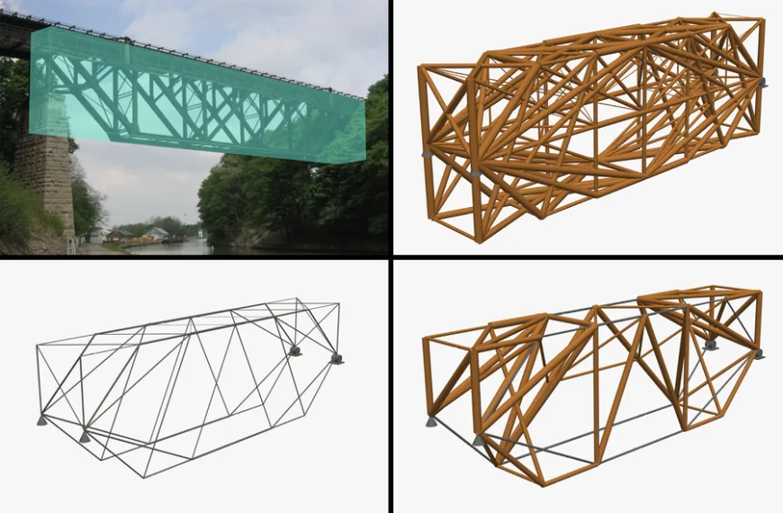 Computer model could enable bridges and buildings that use less material 