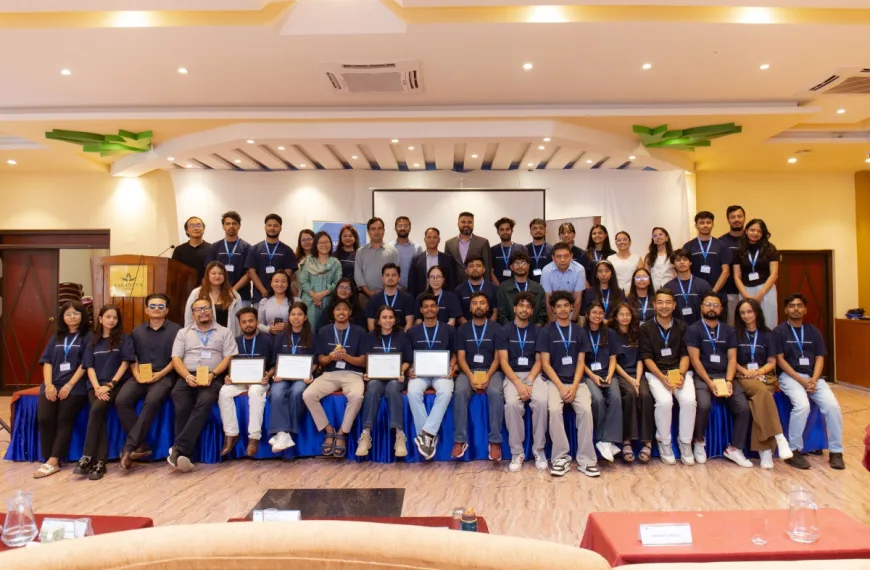 Nepali youth build first school carbon footprint calculator